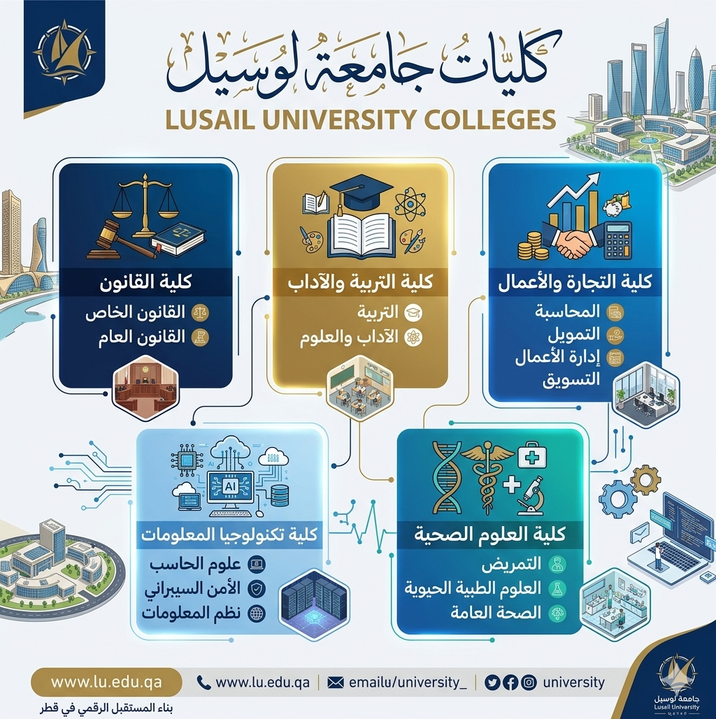 كليات جامعة لوسيل